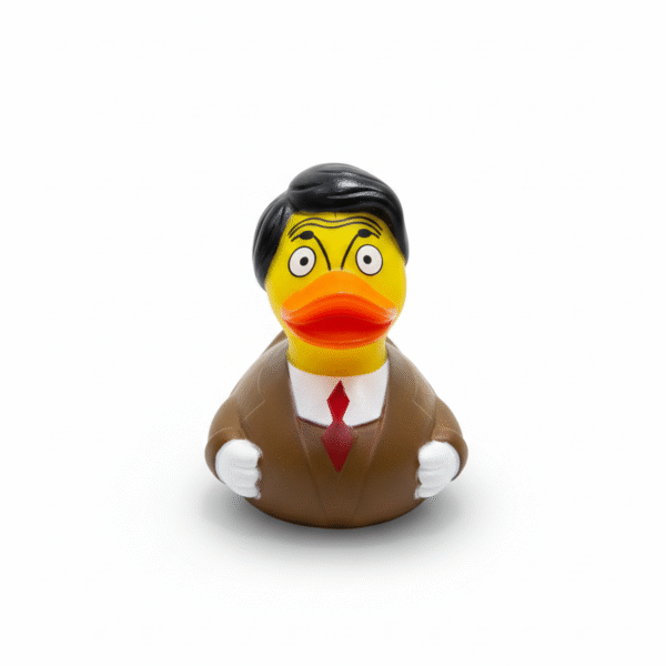 The "Bean" Businessman Rubber Duck8cm