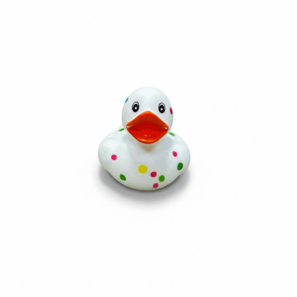 Sprinkles White Rubber Duck 5cm