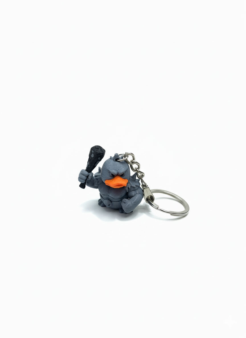 The "Cave-Quack" Primal 3D Printed Keychain