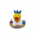 The Birthday King Rubber Duck(10 CM)