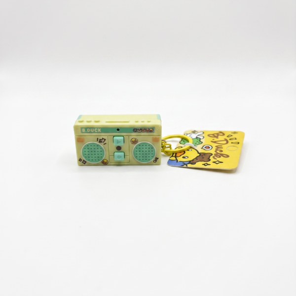 Vintage Stereo Duck Bag Charm