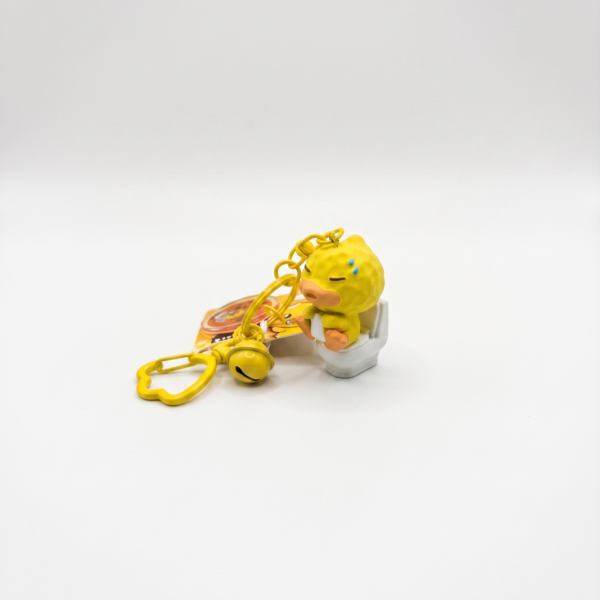 B.Duck "Potty Time" Keychain