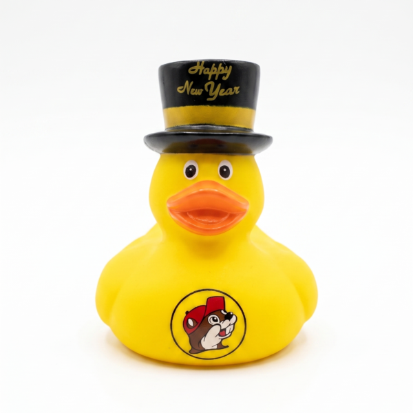 Happy New Year Rubber Duck