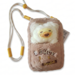 Plush Crossbody Phone Bag & Pouch