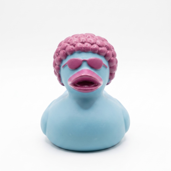 The Teal Afro Rockstar8cm